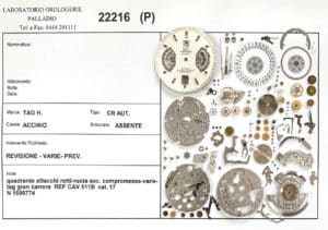 Riparazione orologi Laboratorio Orologerie Palladio